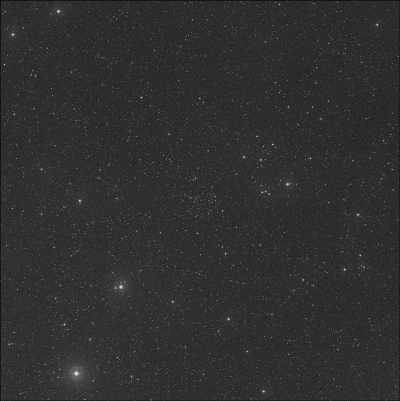 El Agujero en un Cúmulo