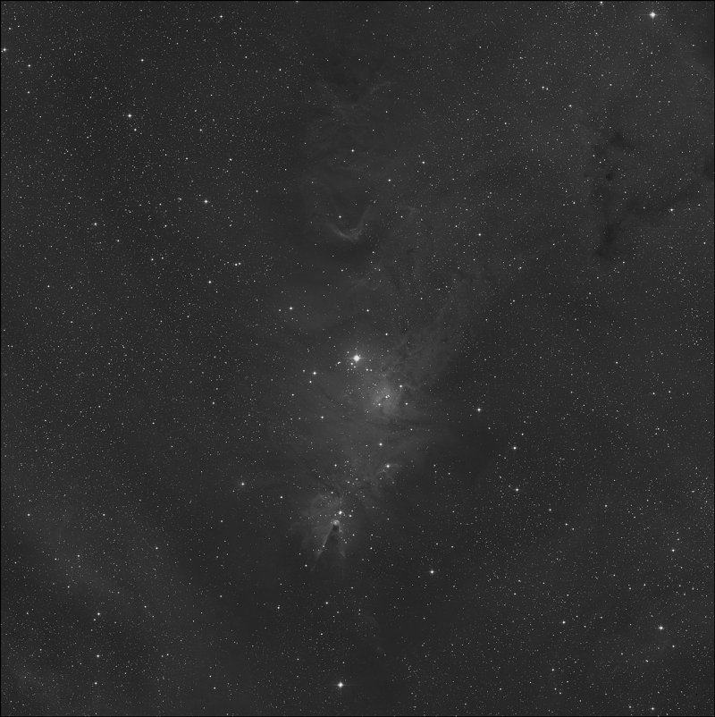 Sharpless 2-273, Sh2-273, Christmas Tree Cluster, Cone Nebula (Conus N.), X-mas Tree Cluster