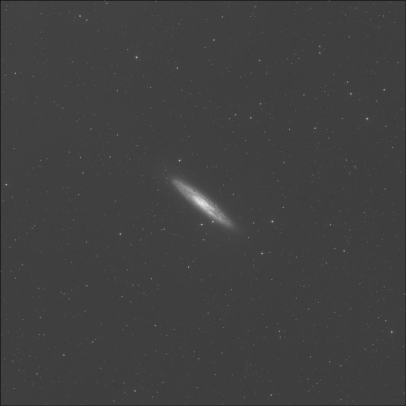 NGC 253 - Filamento del Escultor, Moneda de Plata