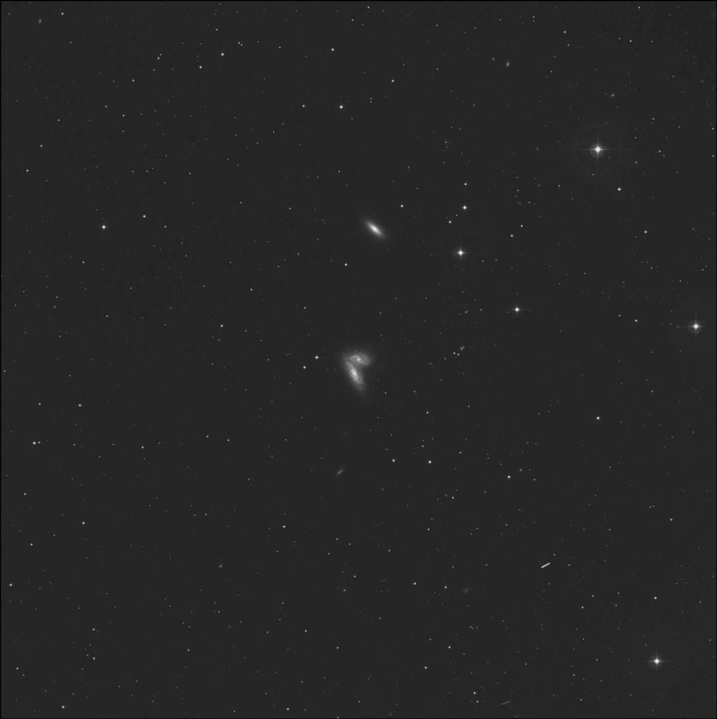 Galaxias de la Mariposa, Gemelos Siameses