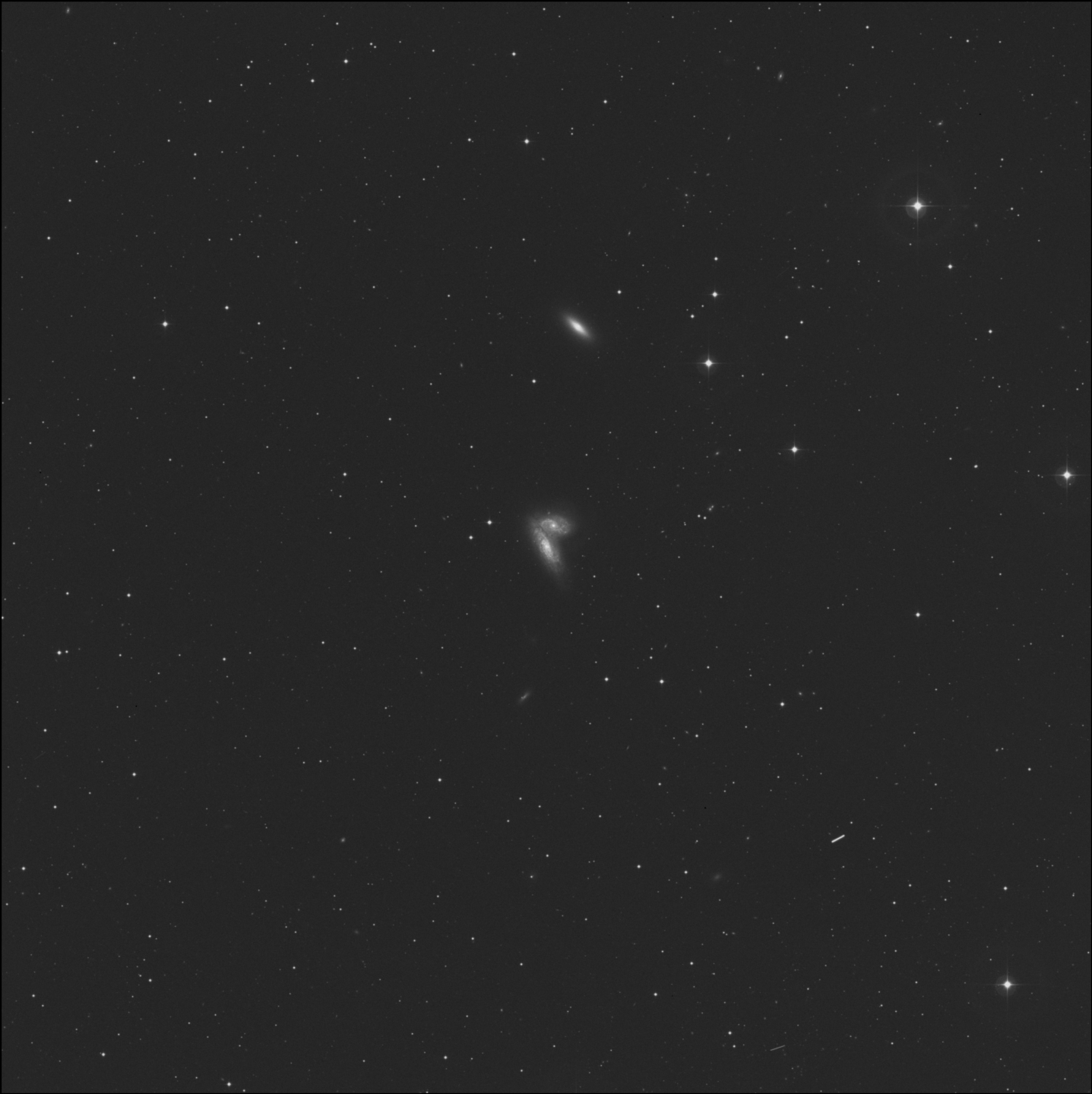 Galaxias de la Mariposa, Gemelos Siameses