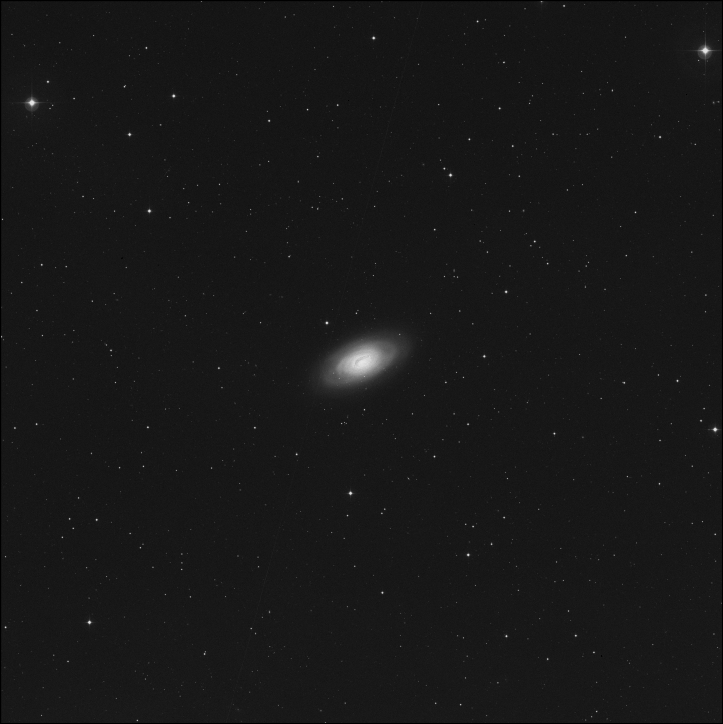 Galaxia del Ojo Negro, Galaxia del Mal de Ojo