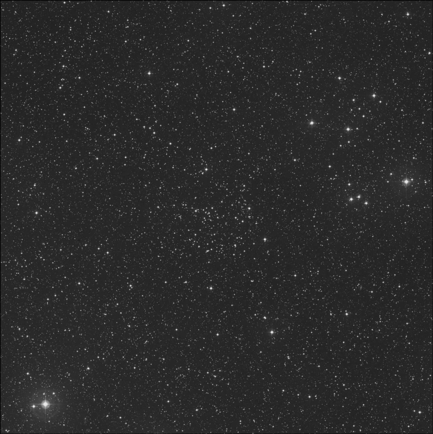 El Agujero en un Cúmulo