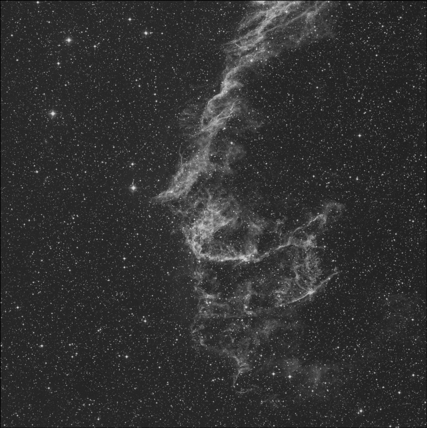 Velo Oriental, Nebulosa de la Red