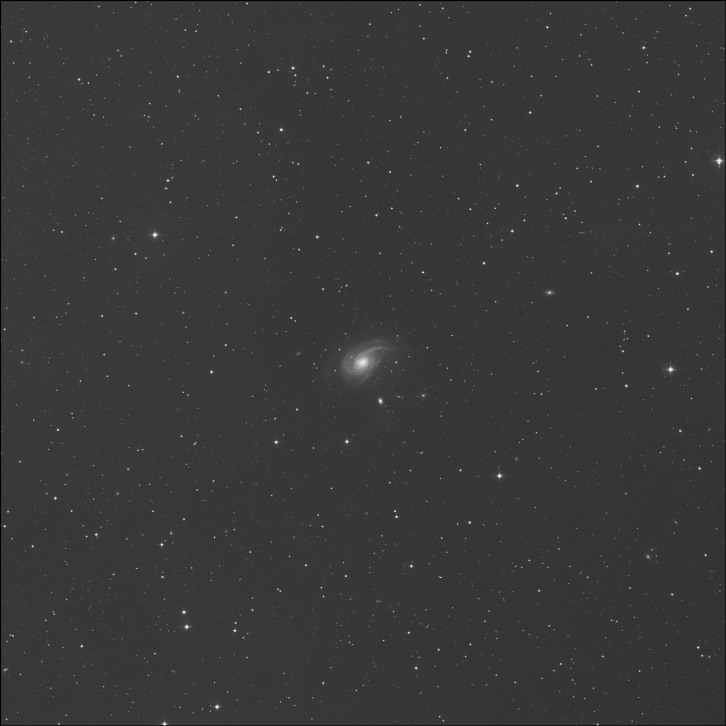 Galaxia del Girasol Brillante